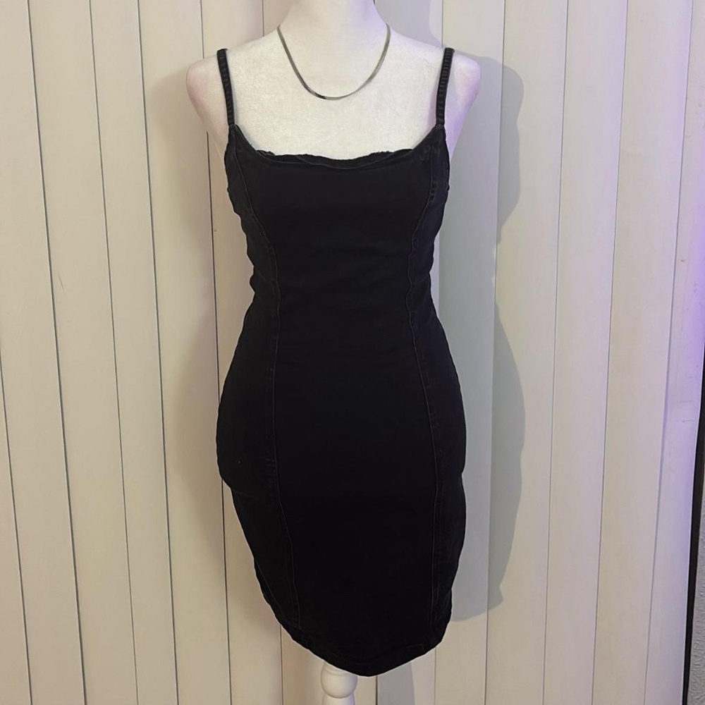 Black Jean Dress